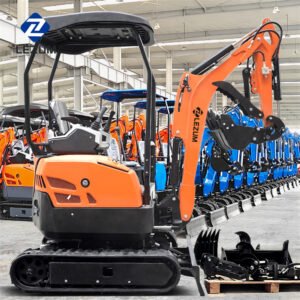 LEZUM DY18 1.8 Ton Kubota Engine Mini Excavator